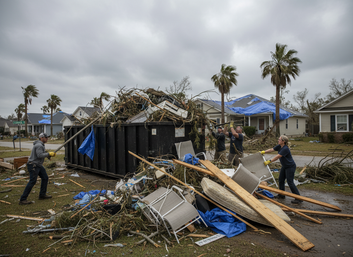 Handling Hurricane Debris Cleanup in Fort Gibson NC